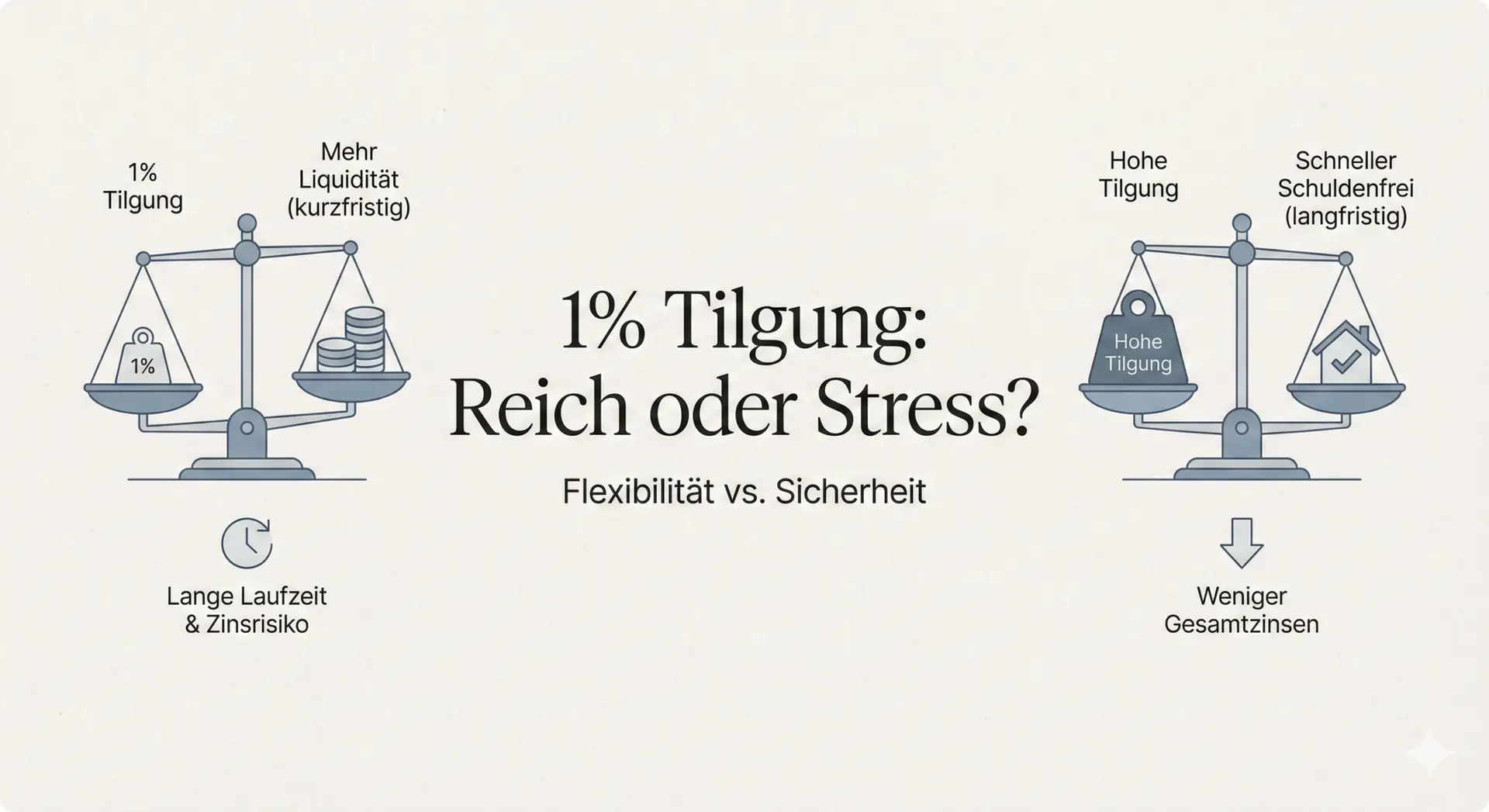 Ein Prozent Tilgung - von Westphalen Real Estate Solutions Immobilienberatung